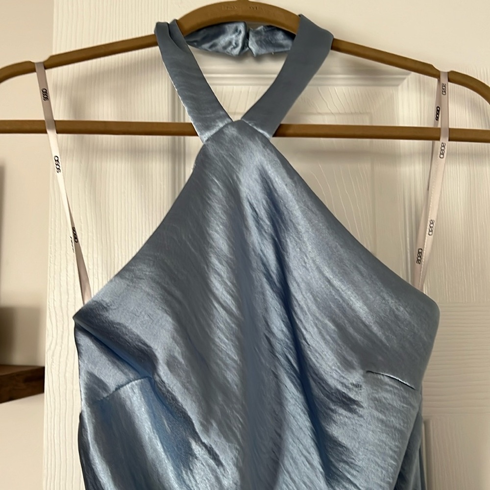 SATIN ASOS DRESS